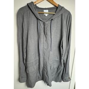 Sunday Gray Hooded Jacket